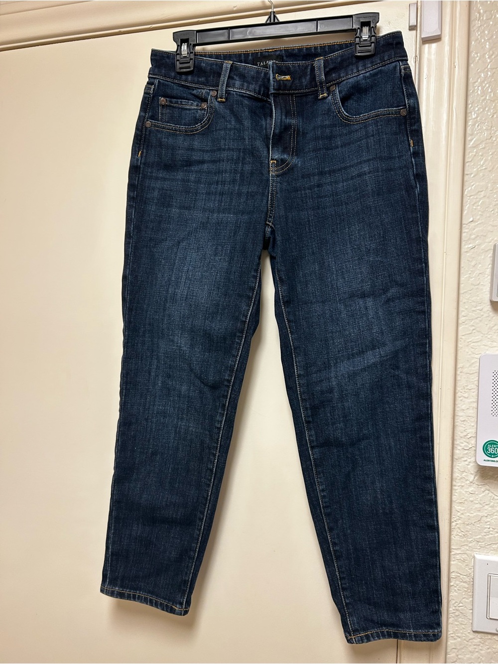 Talbots Dark Blue Straight Ankle Jeans
